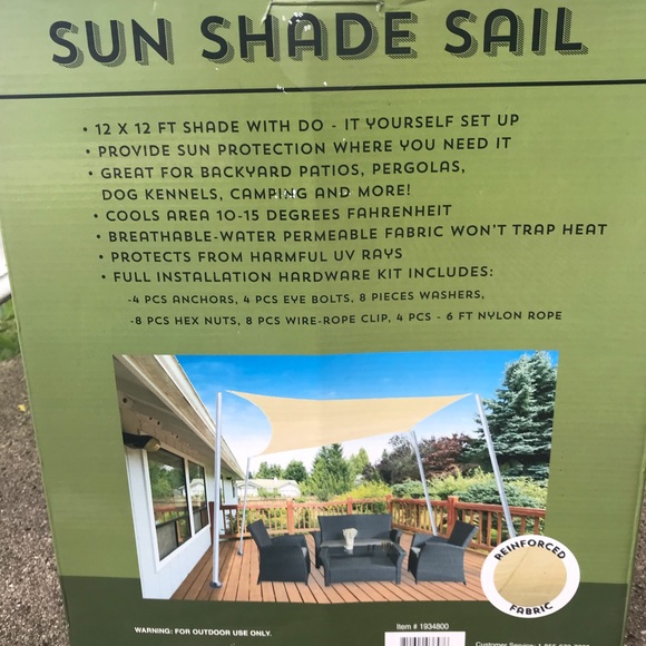 Other - Sun sail shade